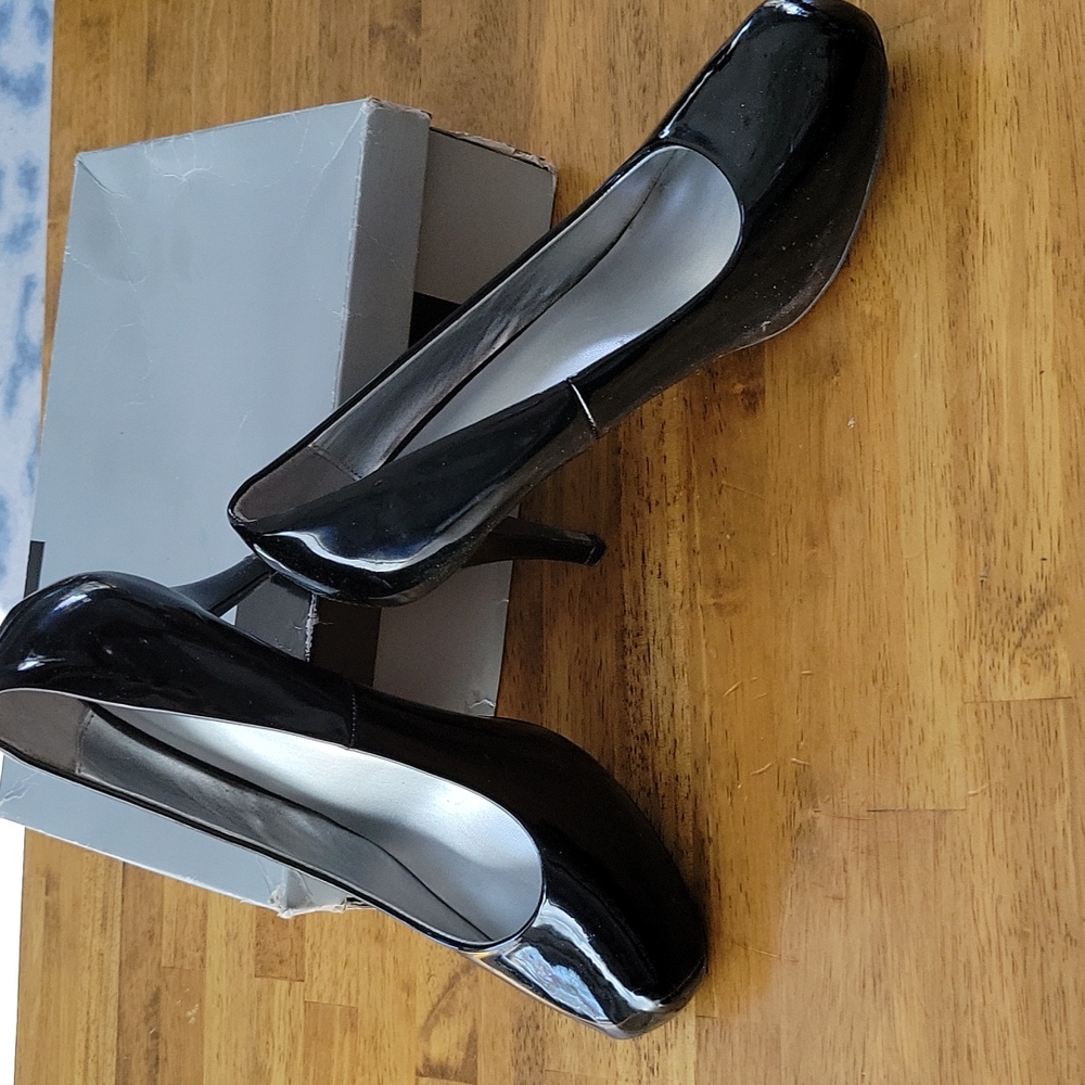 Patten Leather High Heels 👠Shoes